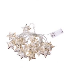 УЦІНКА Ялинкова гірлянда "Зірочки" (відпадають зірочки металеві) (6000-026)
