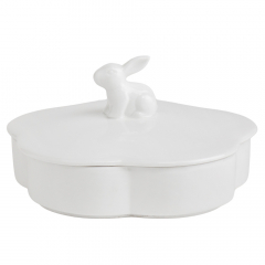 Емкость для хранения "Белый зайчонок", 17 см (9059-007)