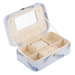 Шкатулка для украшений "Золотое перо", 14,5*22,5*7 см * Рандомный выбор дизайна (9065-006)