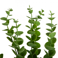 Искусственная ветка "Эвкалипт", 46 см (9088-001)