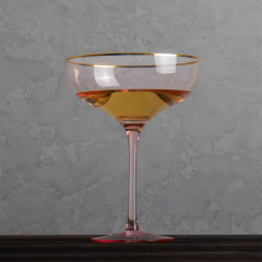 Бокал "Шампань", розовый, 400 мл (9056-001)