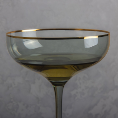 Бокал "Шампань", изумрудный, 400 мл (9056-002)