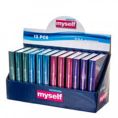 Блокнот "Встреча с единорогом" маленький 4 вида (клетка) (8129-006)