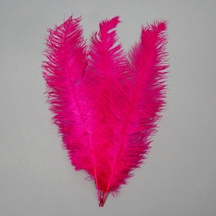 Страусиное перо 55 см ярко-фиолетовый (8501-001/bright -purple)