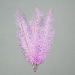 Страусиное перо 55 см светло-фиолетовый (8501-001/light-purple)