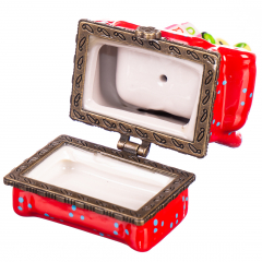 Скринька "Ведмедик в кріслі" (011E)