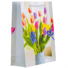 Подарочный пакет "Тюльпаны", 18*26 см (18925-023)