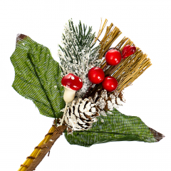 Ветка "Веник в снегу" (020NM)