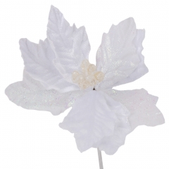 Декоративный цветок "Волшебный бутон", белый, 32 см (9171-024)