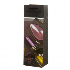 Подарунковий пакет "Сомельє" 12,8 * 8,4 * 36 (8814-001)