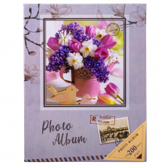 Фотоальбом "Волшебные мгновения", 200 фото * Рандомный выбор дизайна (9135-004)