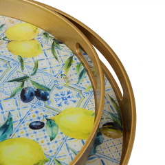 Набір підносів "Лимони" (8914-008)