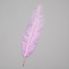 Страусиное перо 25-30 см светло-фиолетовый (8501-002/light-purple)