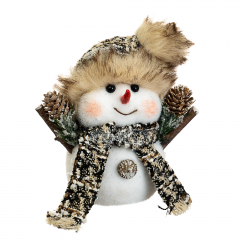 Декор "Снеговик маленький" (002NS)