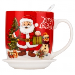 Кружка "Santa with gifts", 350 мл * Рандомный выбор дизайна (9150-018)