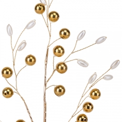 Декоративная ветвь "Золотые искры", 37 см (9155-001)