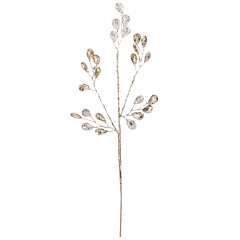Декоративная ветвь "Золотое сияние", 38 см (9155-016)