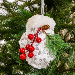 Ёлочная игрушка "Кружевной декор" (007NZK)