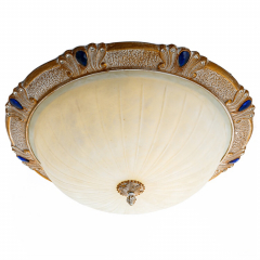 Люстра пристібна з молочним куполом (HL103A)