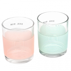 Стакан "Мокко", 250 мл (0033JA/ blue-pink)