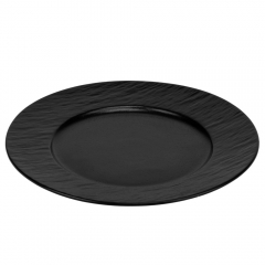 Тарелка "Инь и ян", черная, 31 см (9182-013)