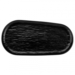 Тарелка "Симметрия", черная, 31 см (9182-008)