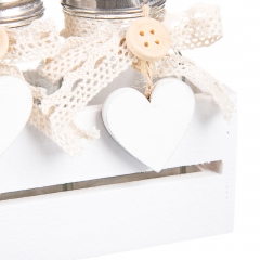 УЦІНКА Набір для спецій(11.5*6*11) (Дефект заливки фарби,пліснява,потертість та подряпини) (005AW-2)