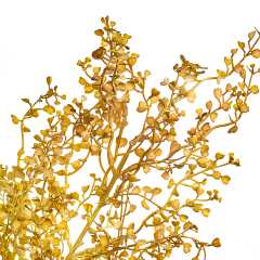 Куст пастушьей сумки желто-золотой искусственный (8408-034)