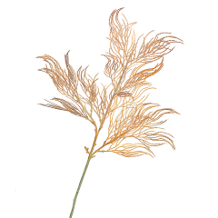 Ветка ивы волнистая персиковая  искусственная (8408-039)