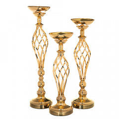 Набор флористических подставок "Лукреция", золото (2009-053)