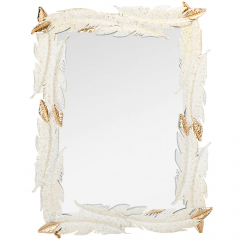 Дзеркало настінне "Листя з позолотою", 100 см (САМОВИВІЗ АБО ОКРЕМА ТТН) (8925-004)