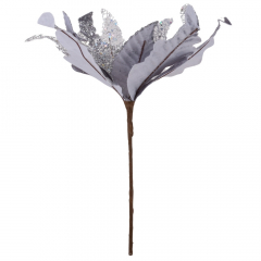 Декоративный цветок "Мелоханье", серый, 30 см (9171-046)
