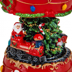 Снежный шар "Новогодний поезд" (6016-027)