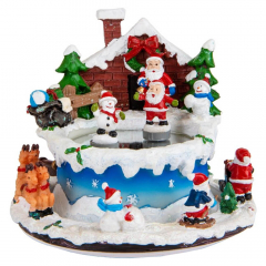 Снежный шар "Сказочный городок" (6016-032)