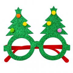 Новогодние очки "Елка", 14 см (9147-009)