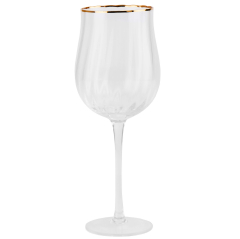 УЦІНКА Келих "Золоті спогади" 350 мл (Бульбашки,дефекти лиття скла,полоси) (00BR-9005-008)