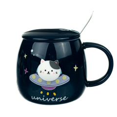 Кружка "КотоКосмос" 350 мл. *Рандомный выбор дизайна (8424-001)