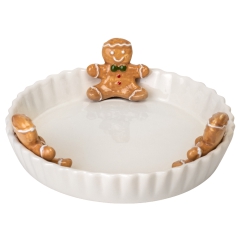 Блюдо "Рождественское печенье", 23*6,5 см (6021-005)