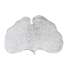 Сервировочные салфетки "Агава", серебряные (8907-017)