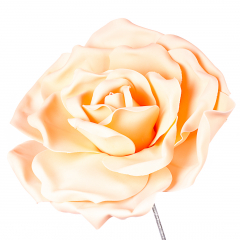 Цветок для фотозоны персиковый (средний) (0385JA-В)