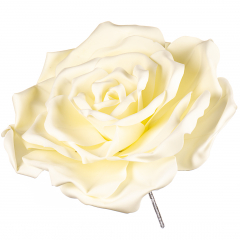 Цветок для фотозоны белый (средний) (0383JA-В)