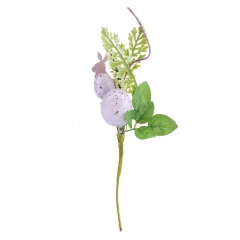 Декоративная веточка "Пасхальные крашанки", 24 см (5004-015)