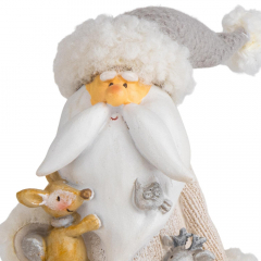 Керамическая фигурка "Санта и сказочные звери" (6014-047)