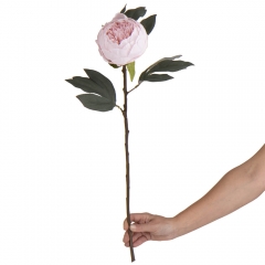 Веточка пионов, розовая, 66 см (8950-004)