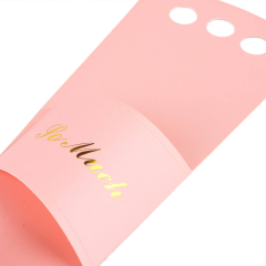 Упаковка для квітів "Thank You" 12*4*52, персикова (8916-003-3)