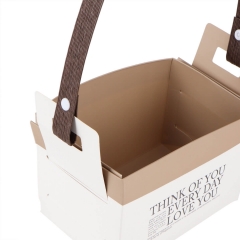 Коробка для квітів "Love You" 15*10*10, біла (8916-005-3)