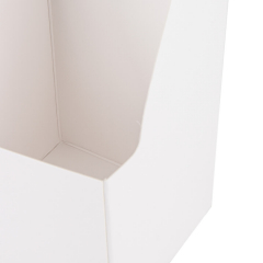 Коробка для квітів "Комплімент" 11*11*35, біла (8916-006-2)