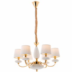 Люстра підвісна біла на 6 ламп (BL003/6wh)