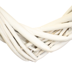 Венок подвесной из лозы "Изящное сердце" 40*39 см (5002-013)