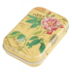 Металеві подарункові коробочки 7,5*5*2см * Рандомний вибір дизайну (0253J/C)